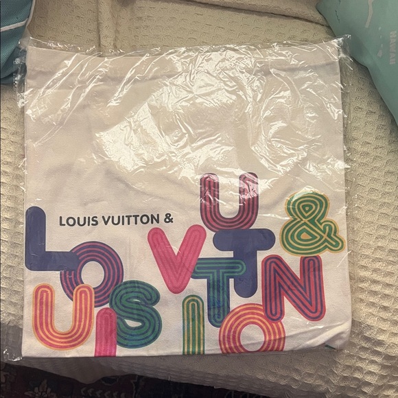 Louis Vuitton bag with Colorful Lettering - Picture 1 of 2